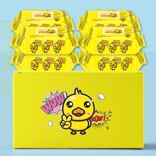 OEM baby wipes with carton